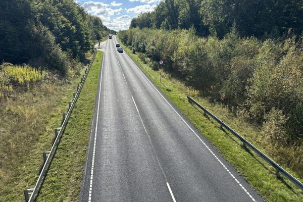 Ringvej i Næstved Kommune med OB Premium, der egner sig særligt godt til høj trafikbelastning